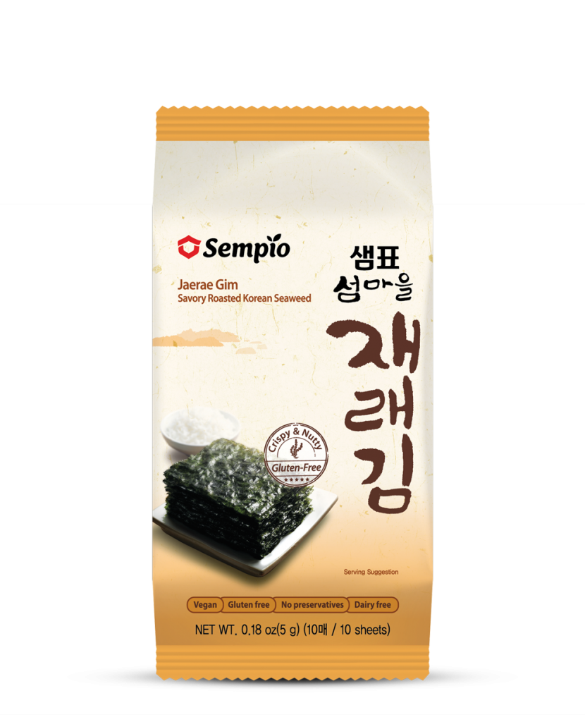 Savory roasted Korean seaweed Our range Sempio